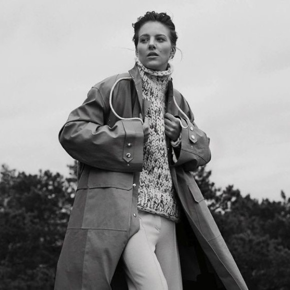 CÉLINE MACKINTOSH WATERPROOF COTTON BELTED TRENCH COAT SIZE 34 BY PHOEBE PHILO - Picture 12 of 16